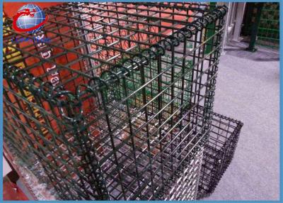 China Kundengebundene geschweißte Gabions-Stein-Körbe/Steinzaun-nicht Rost 1x1x1m Gabion zu verkaufen