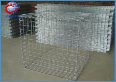 China Baumaterial geschweißter Gabions-Kasten für Schutz 50mm x 50mm Loch-Größe zu verkaufen