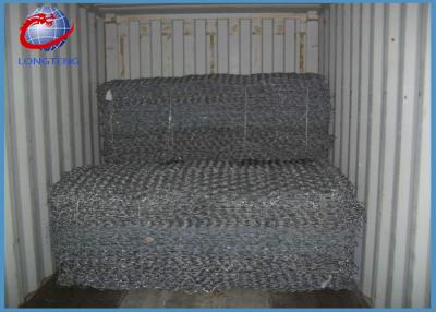 China Simple Installation Gabion Rock Wall Cages Weather Proof For Rock Fall Protection for sale