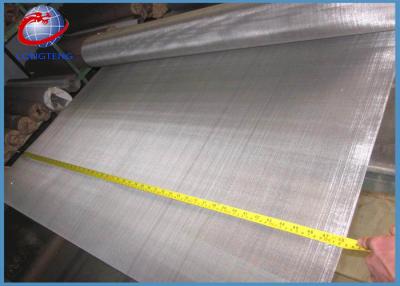 China Plain Weave Stainless Steel Woven Wire Mesh / 25 Micron Stainless Steel Screen for sale