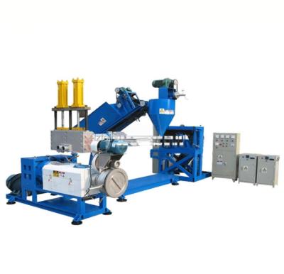 China PP PE ABS Biodegradable Plastic Granules Making Machine with Single Screw Design for sale