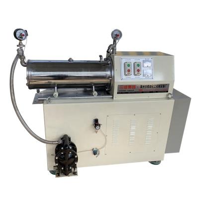 China 10-100l Bead Mill Machine for High- Horizontal Grinding of Pigment Sand Custom Voltage for sale