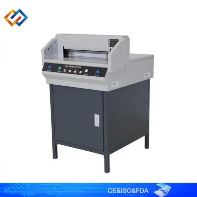 China Automatic Electric Paper Cutter Machine 450V Sheet Paper Cutting Machine for sale