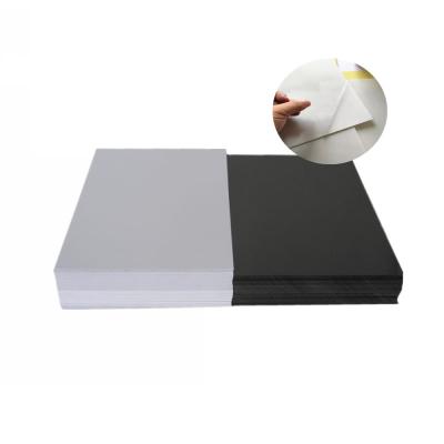 China Rigid PVC Self Adhesive Sheet Photobook Double Sided Foam Sheet for sale