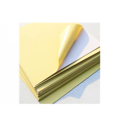 China White Laminate 1mm PVC Sheets Custom Adhesive Water Based Pressure Sensitive for sale