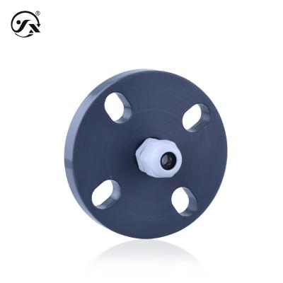 China FL03 Flange de adaptador de plástico de ingeniería de PVC para fijación de cables de transmisores de nivel en venta