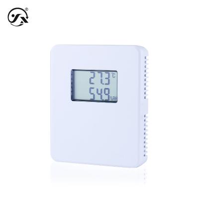 China CWS86 Transmisor de temperatura y humedad montado en la pared para salas de hospitales y salas limpias en venta