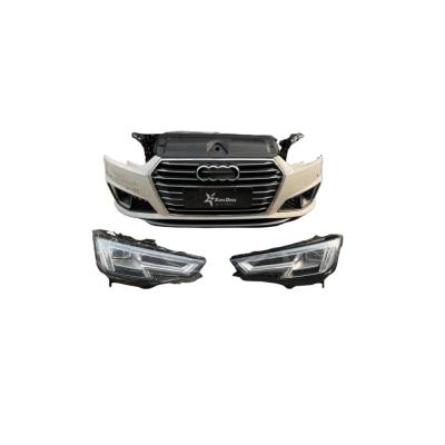 China Plastic Suitable Audi A4 B10 RS4 S4 Front bumper with grille Automotive bumper body Kit Front nose for sale