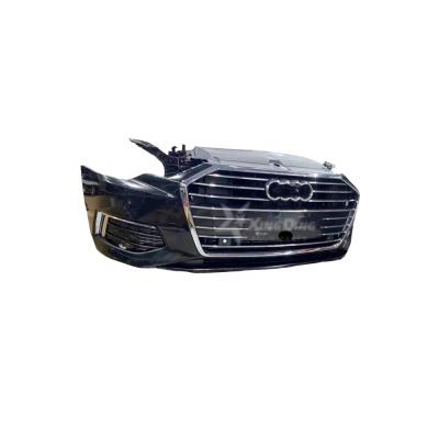 China Plastic Original hot selling For Audi A6 C7 C8 RS6 S6 Front bumper with grille Automotive bumper upgrade body kit for sale