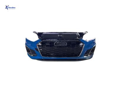 China Plastic Suitable for Audi A5 RS5 Front  bumper  with grille Automotive bumper body Kit Front nose for sale