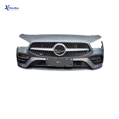 China Plastic Suitable for  Mercedes-Benz CLA class C117 X118 front bumper with grille front nose for sale