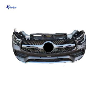 China Plastic Suitable for Mercedes-Benz GLC300 GLC63 X253 AMG front bumper with grille front nose for sale