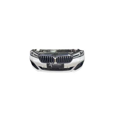 China Plastic Suitable for BMW New 5 Series used full front bumper 530 540 550 G30 G38 car bumper grille front nose for sale