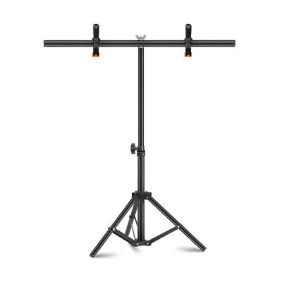 China Aluminum Type 68*75cm Small Background Stand Backdrop Support Photographic Equipment T Bracket for sale