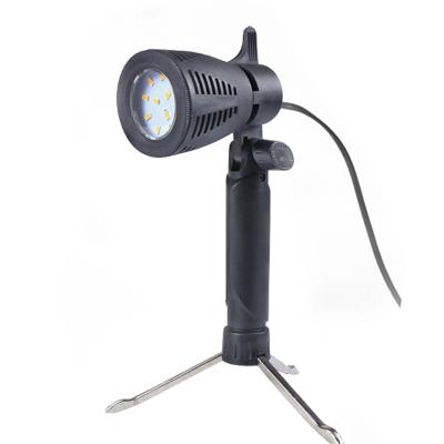 China 5500K LED Photographic Light 6W LED Table Top Small Object Shooting Lamp F002 for sale