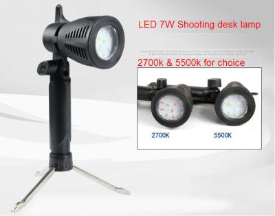 China 6W LED Shooting Desk Lamp Small Objects Shooting Lamp F-004 for sale