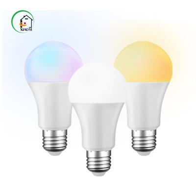 China Residential led rechargeable light e27 9watt ac dc smart bulb smart wifi for sale