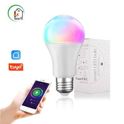 China Modern Amazon tuya alexa smart wifi rgbcw bulb light lamp smart wifi rgb for sale