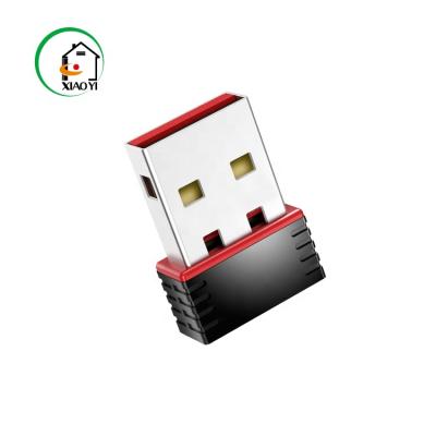 China Hot sale 150Mbps 2.4g IEEE802.11ac/a/b/g/n network cards wifi dongle usb wifi adapter desktop radio for sale