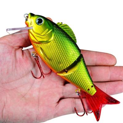 China Wholesale ABS Minnow Sinking Fishing Lures 15cm Hard Segments 48g ABS Plastic Artificial Bait for sale