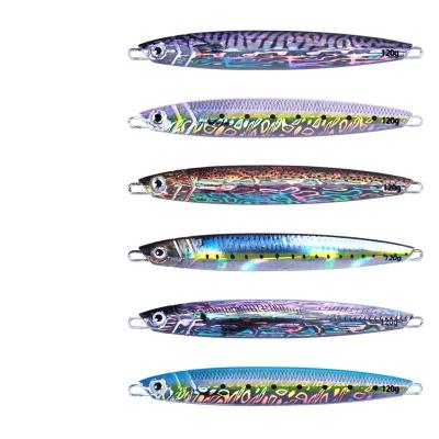 China 3D Printer Fishing Jigging Lures 40g 60g 80g 100g 120g 150g 200g Type New Deep Sea Jig Metal Slow Lure for sale