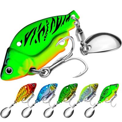 China Outdoor Artificial Fishing Activity Metal VIB Lure Lure Bass Fishing Saltwater Lures Trolling Fishing Tackle 9g/3.4cm 12g/4.2cm for sale