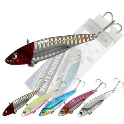 China Anti Corrosion Metal Fishing Lure Vib 8g 14g 20g Mini Vibe Lure Metal Bait for sale