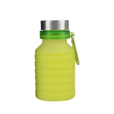 China 2020 New Sport Style Waterproof Collapsible Collapsible Sports Soft Water Bottles With Custom Logo for sale