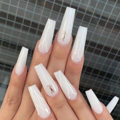 China Easy apply. 2021 Popular New Arrival Fake Press On Nails Artificial Nails With Packaging Box Press On Nails for sale