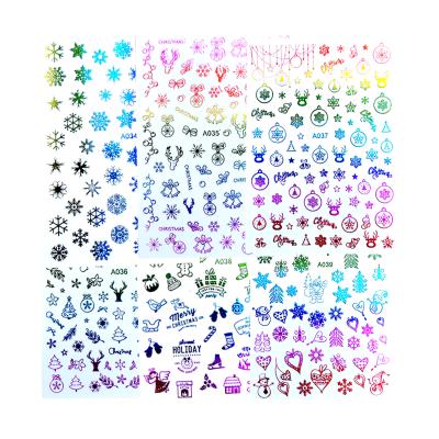 China Fashionable High Quality Rainbow Color Back Gel Non-Toxic Eco-Friendly Nail Decal Stickers Nail Polish Strips for sale