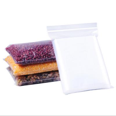 China Security Customized Ziplock Resealable Clear Plastic Bags / Ziplock Bag For Sale for sale