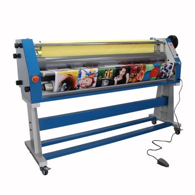 China RL-1700W Automatic Electric Hot Cold Film Lineless Cold Laminator 1700mm 67inch 1700mm for sale