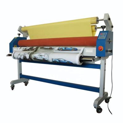 China Wide Format Self Peeling Cold Vinyl Laminator Machine EC-1600 A3 High Speed for sale