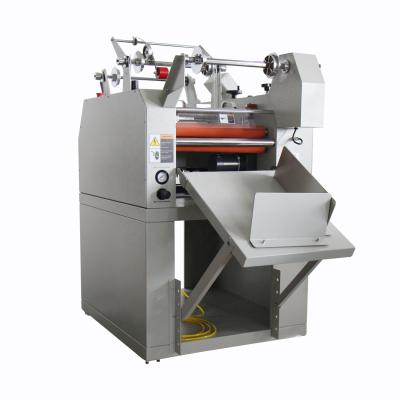 China Shipping & Handling - 380AF 380mm Single Side Slitter Roll Laminator Auto Cut A3 Single Side Hot Cut Machine for sale