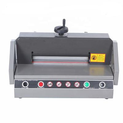 China Desktop Electric Machinery Repair Shops E330D 330mm Paper Cutter Machine for sale