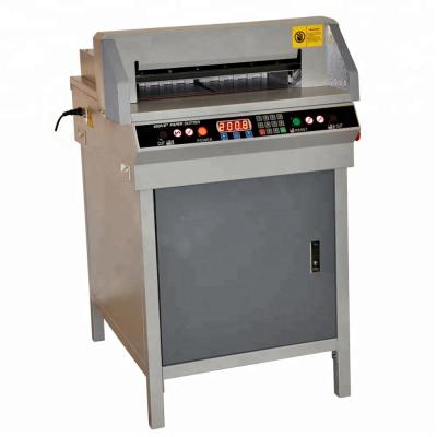 China A2 450 Automatic Electric Guillotine Paper Die Cutter Machine G450VS+ for sale