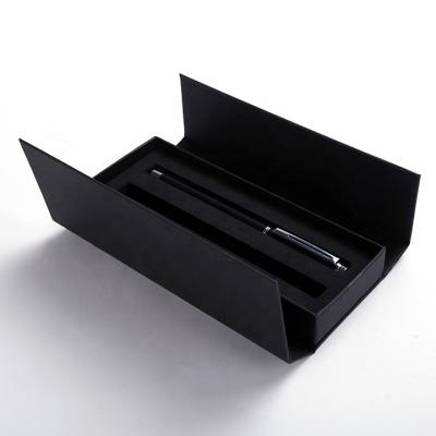 China 2021New Style OEM Handmade Customizable Gift Pen Box Empty Craft Paper Box Pen for sale