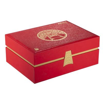 China China Handmade Manufacturer Luxury Tea Rigid Paper Gift Box With Logo Printing for sale