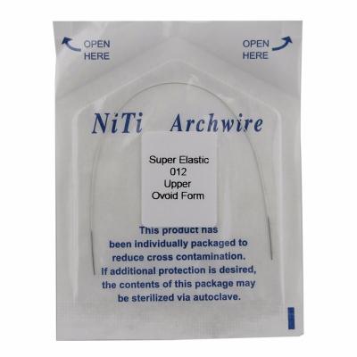 China Normal; ovoid; NiTi Orthodontic Archwire for sale