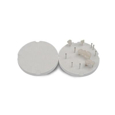 China Lab dental honeycomb sector firing trays with metal pins or zirconia ceramic pins/dental triggers for sale