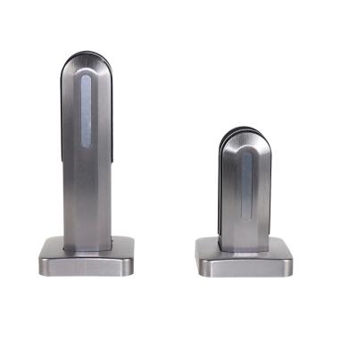 China Glass Clip Spigot Mounted on Flooring for Glass Balustrade Railing and Pool Fencing for sale