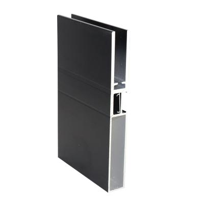 Chine Minimaliste en aluminium en forme de U, canal de verre correspondant à 10-20 mm, verre pour balcon FOB Ningbo à vendre