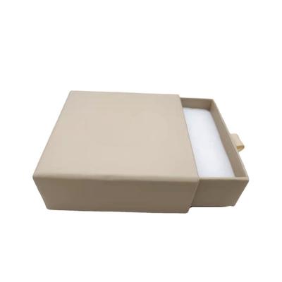 China High Quality Recyclable Logo Slide Drawer Jewelry Velvet Customized Box Ecofriendly Ecofriendly Rigid Boxes for sale