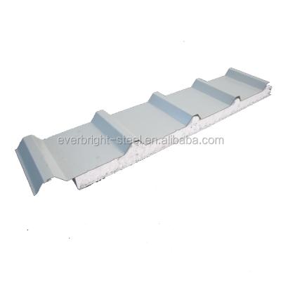 China 960MM Light Weight EPS Color Steel Sandwich Roof Panel Used for sale