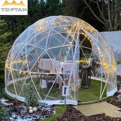 China Event Resort Transparent Outdoor Igloo Restaurant Event Trade Show Tent Factory Wholesale Luxury Geodesic Dome Tent For Sale for sale