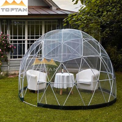 China Wholesale luxury transparent tent factory outdoor trade show restaurant event resort igloo geodesic dome tent for sale for sale