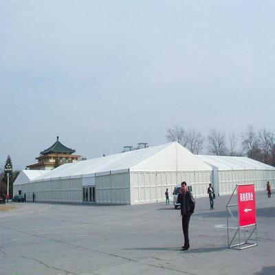 China Extended type large luxury waterproof event tent for commercial exhibition trade show event tent eceremonie tent for sale for sale