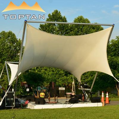 China Contemporary Waterproof Mildewproof Ptfe / PVC Tensile Structure / Pvdf / Etfe Membrane for sale