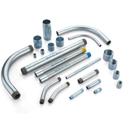 China Corrosion Resistant Pre-Galvanized Steel Electric Conduit Class 3 /emt tube /rsc imc tube gi tube price list tubo galvanizado for sale