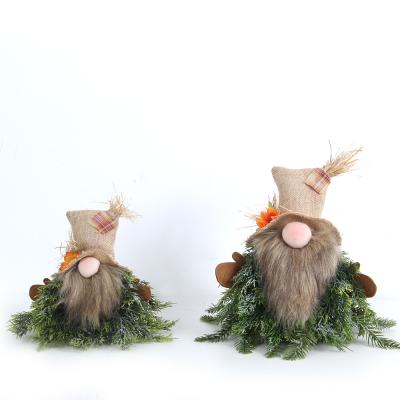 China Swedish Silk Christmas Gnome Santa Tomte Plush Red Gnome Christmas Ornaments Can Be Hanging From Tree for sale